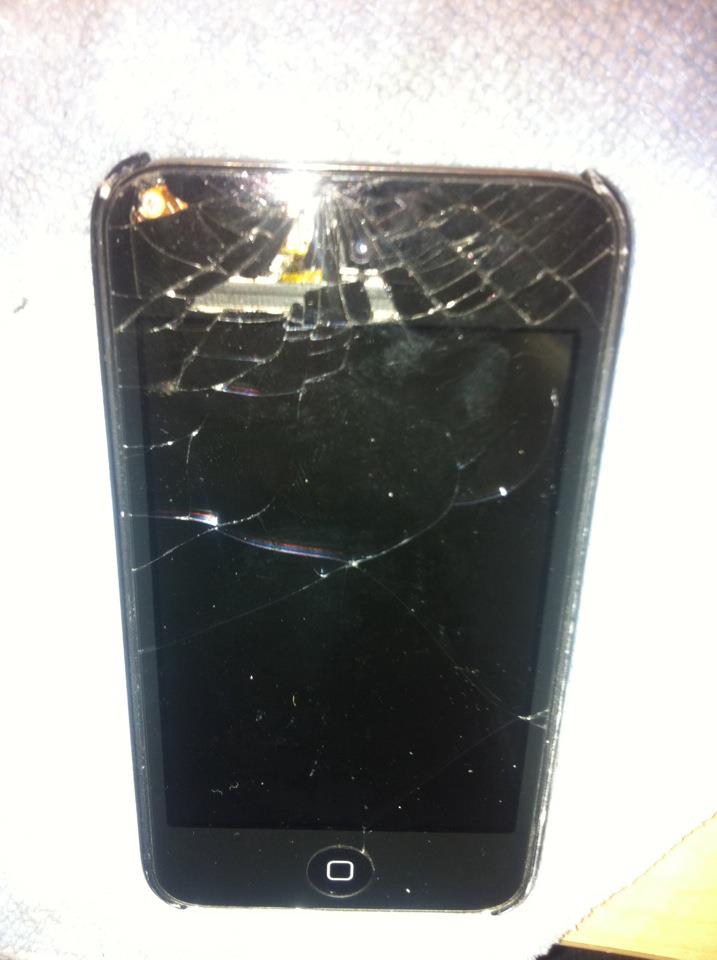 Ipod Touch Smashed